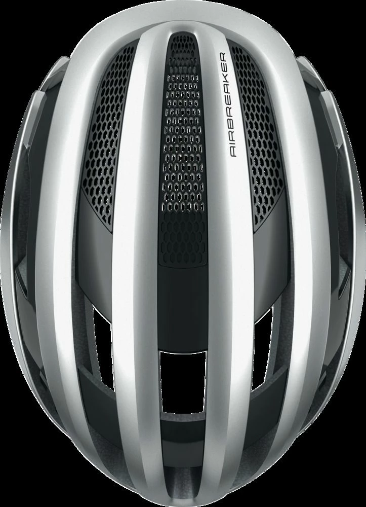 Abus Airbreaker Gleam Silver Cykelhjelm 8 Abus Airbreaker Gleam Silver Cykelhjelm - Billede 6