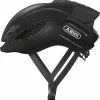 Abus Cykelhjelm GameChanger, Shiny Black -MIPS Cykelhjelme Salg 2023 abus cykelhjelm gamechanger shiny black