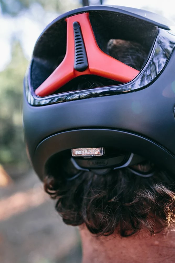 Abus Cykelhjelm Montrailer Quin, Velvet Black 5 Abus Cykelhjelm Montrailer Quin, Velvet Black - Billede 3