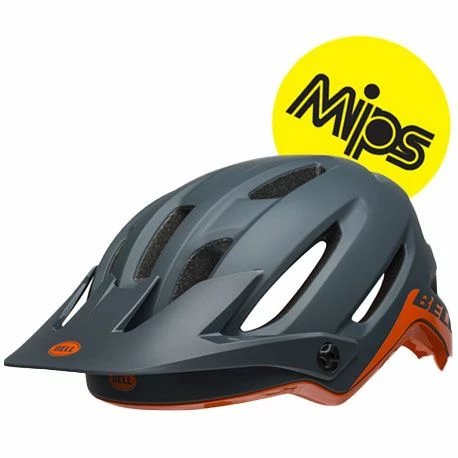 Bell 4Forty MIPS Cykelhjelm Fra Bell, Slate/Orange 3 Bell 4Forty MIPS Cykelhjelm Fra Bell, Slate/Orange