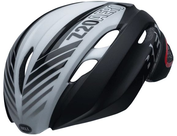 Bell Z20 Aero Mips Cykelhjelm, Sort/hvid/crimson 4 Bell Z20 Aero Mips Cykelhjelm, Sort/hvid/crimson - Billede 2