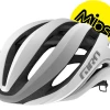 Giro Aether Mips Cykelhjelm, Mat Hvid/sølv -MIPS Cykelhjelme Salg 2023 giro aether cykelhjelm hvid