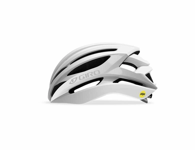 Giro Syntax Cykelhjelm, Mat Hvid/Sølv Mips 3 Giro Syntax Cykelhjelm, Mat Hvid/Sølv Mips