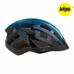 Lazer Cykelhjelm Compact DLX MIPS Blå Sort 54-61cm Net Led
