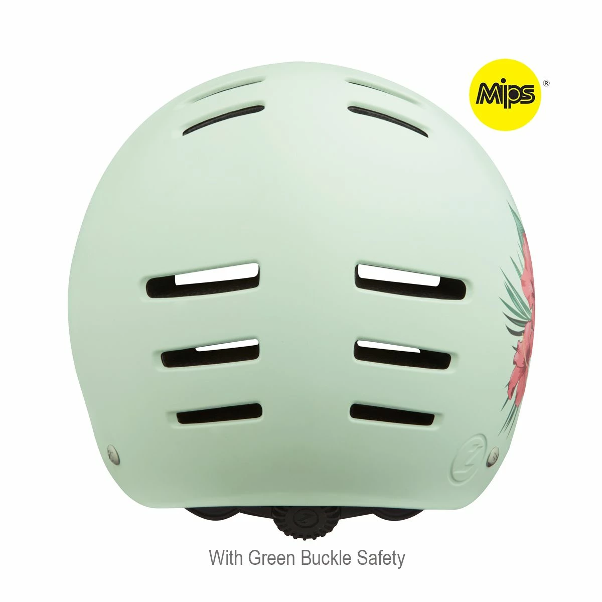 Lazer Hjelm One+ MIPS GS Mat Grøn Flower 4 Lazer Hjelm One+ MIPS GS Mat Grøn Flower - Billede 2