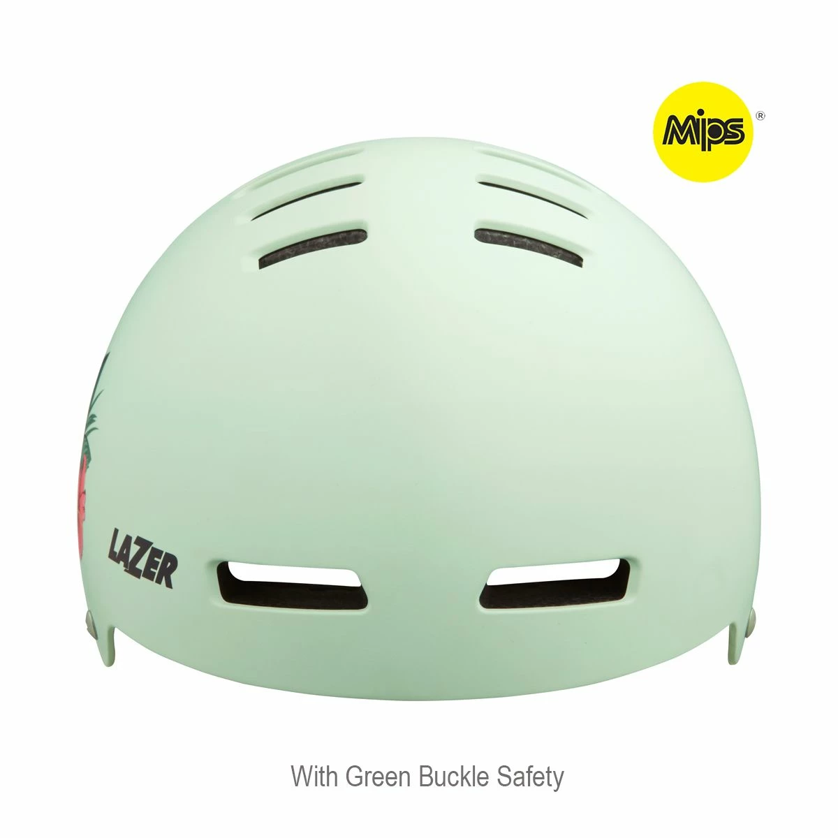 Lazer Hjelm One+ MIPS GS Mat Grøn Flower 6 Lazer Hjelm One+ MIPS GS Mat Grøn Flower - Billede 4