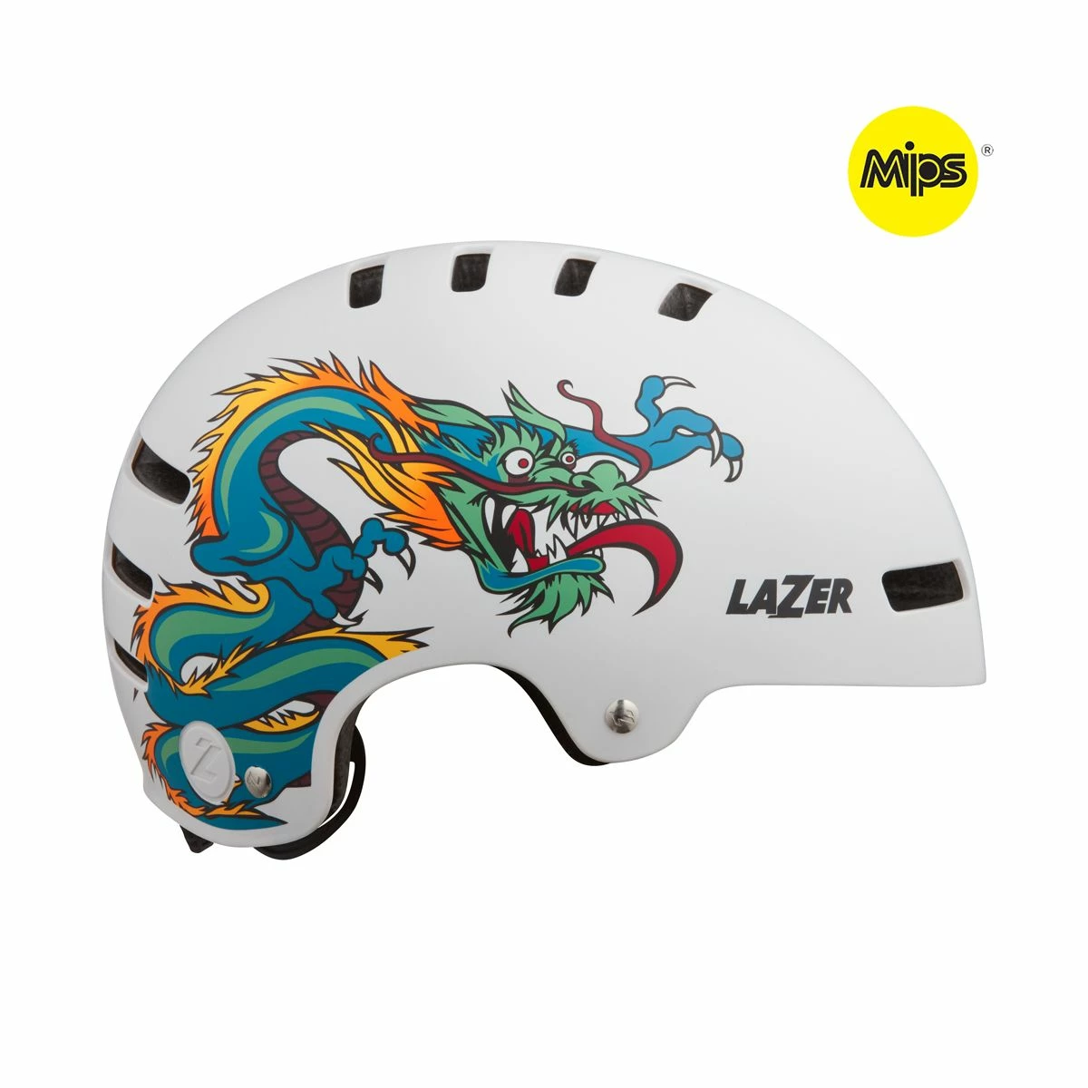 Lazer Urban Cykelhjelm One+ MIPS Dragon Mat Hvid 3 Lazer Urban Cykelhjelm One+ MIPS Dragon Mat Hvid