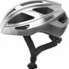 Abus Macator Gleam Silver Cykelhjelm -MIPS Cykelhjelme Salg 2023 macator gleam silver cykelhjelm fra abus cykelhjelm