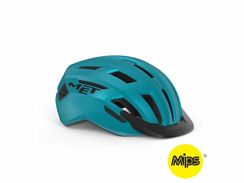 MET Cykelhjelm Allroad MIPS Teal Blå/Matt 3 MET Cykelhjelm Allroad MIPS Teal Blå/Matt