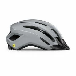 MET Cykelhjelm Downtown MIPS GREY/GLOSSY -MIPS Cykelhjelme Salg 2023 met cykelhjelm downtown mips greyglossy 1