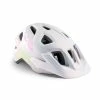MET Cykelhjelm Eldar Iridescent White Texture/Matt