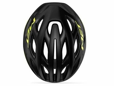 MET Cykelhjelm Estro MIPS Black Lime Yellow Metallic/Glossy 6 MET Cykelhjelm Estro MIPS Black Lime Yellow Metallic/Glossy - Billede 4