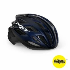 MET Cykelhjelm Estro MIPS Blue Pearl Black/glossy