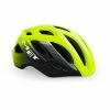 MET Cykelhjelm Road IDOLO - Safety Yellow Black/Glossy -MIPS Cykelhjelme Salg 2023 met cykelhjelm road idolo safety yellow blackglossy