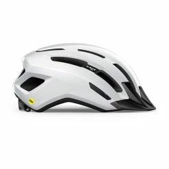 MET Helmet Downtown MIPS White/Glossy -MIPS Cykelhjelme Salg 2023 met helmet downtown mips whiteglossy 1