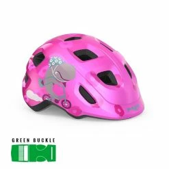 MET Hooray Pink Whale/Glossy - Børnecykelhjelm