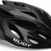 Rudy Project Rush, Shiny Black/Titanium 1 Rudy Project Rush, Shiny Black/Titanium -MIPS Cykelhjelme Salg 2023 rudy project rush shiny black