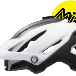 Bell Sixer Mips Cykelhjelm , Mat Hvid/sort